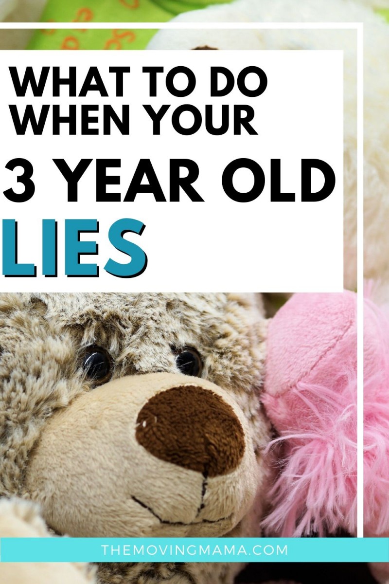 What to do when your 3 year old lies