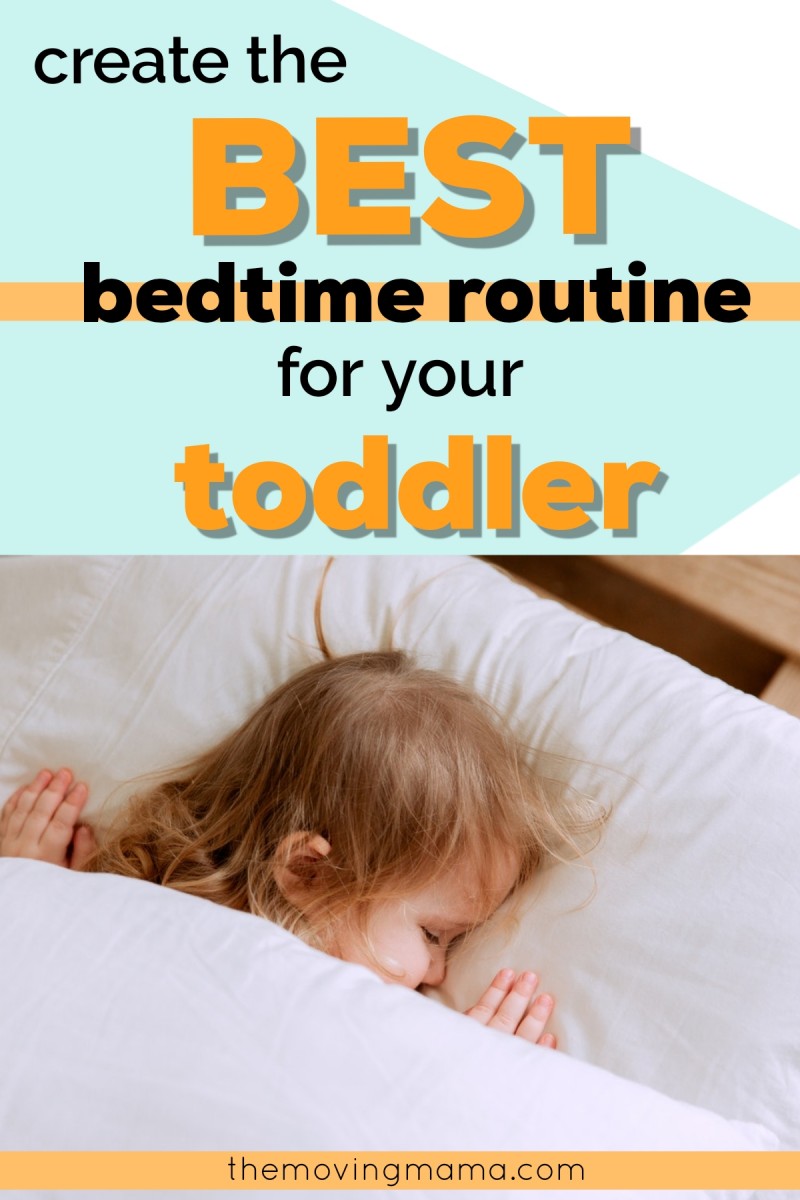text - the best bedtime routine for your toddler