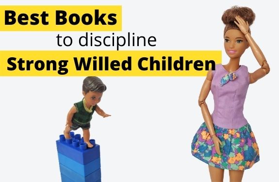 Text reads Best books to discipline strong willed children